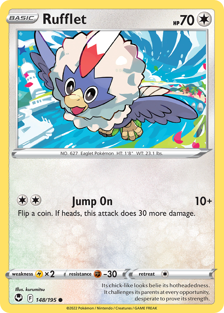 Rufflet (SIT 148) – Silver Tempest – Normal