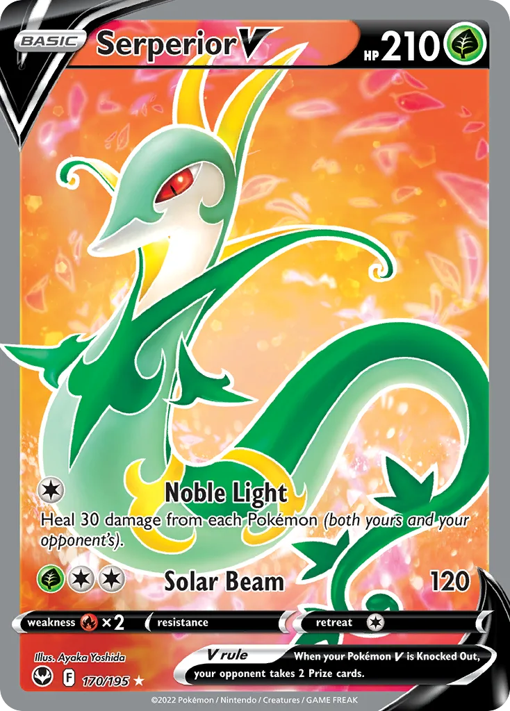 Serperior V (SIT 170) – Silver Tempest – Normal
