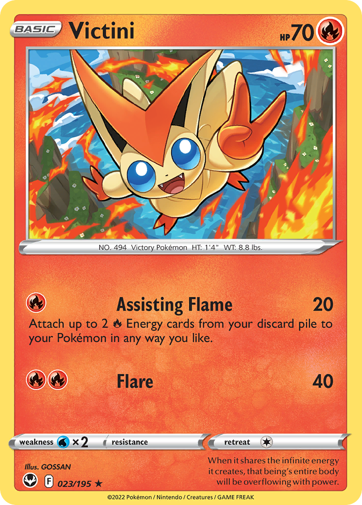 Victini (SIT 023) – Silver Tempest – Normal