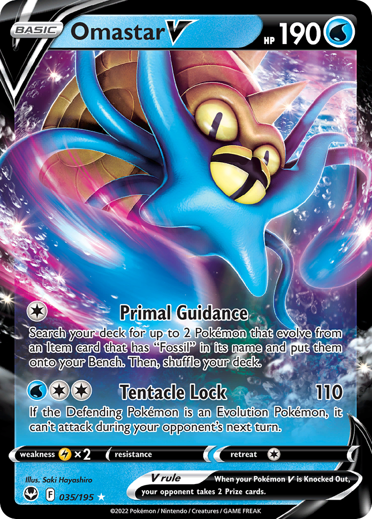 Omastar V (SIT 035) – Silver Tempest – Normal