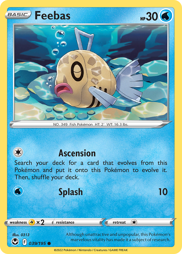 Feebas (SIT 039) – Silver Tempest – Normal