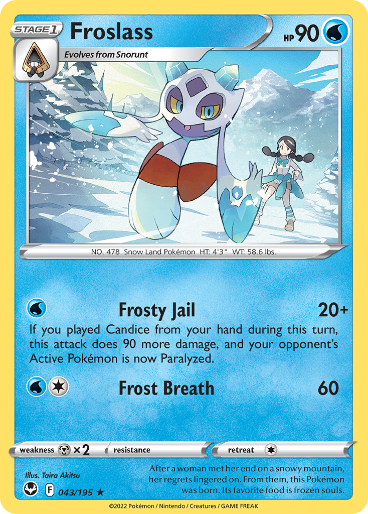 Froslass (SIT 043) – Silver Tempest – Normal