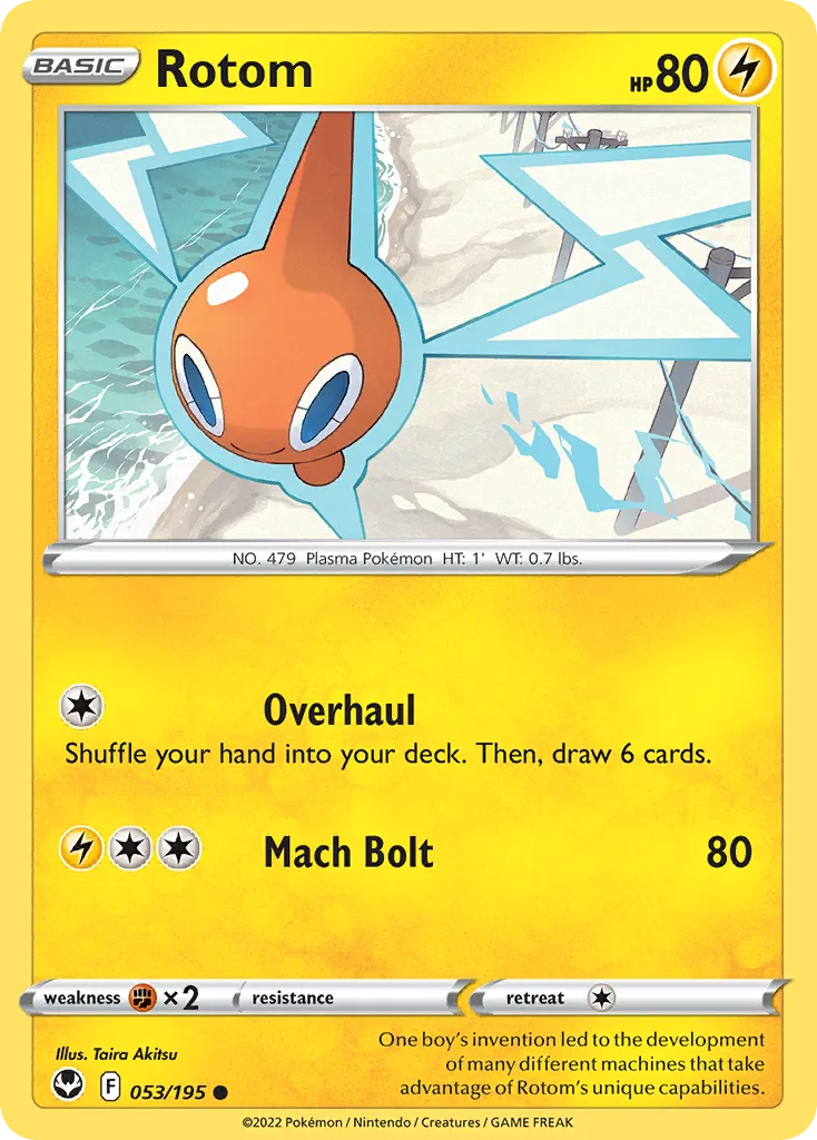 Rotom (SIT 053) – Silver Tempest – Normal