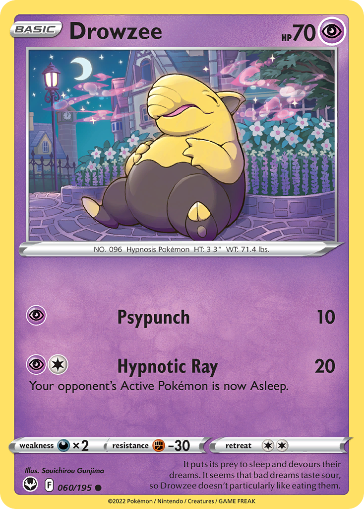 Drowzee (SIT 060) – Silver Tempest – Normal