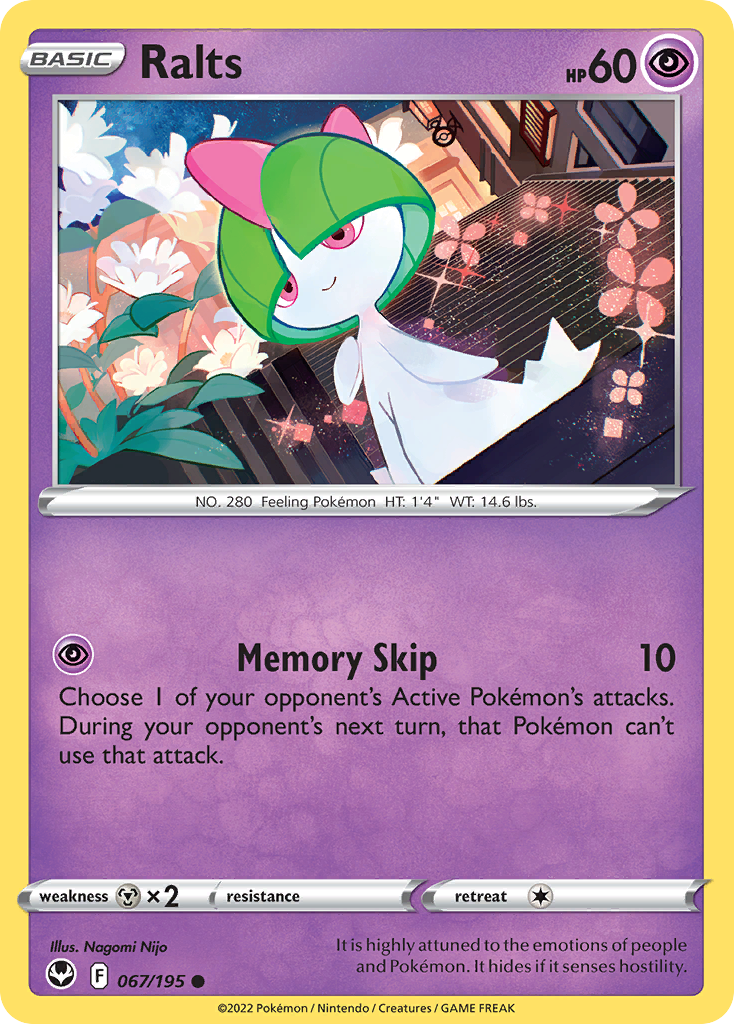 Ralts (SIT 067) – Silver Tempest – Normal