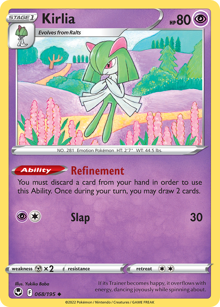 Kirlia • Silver Tempest • Normal