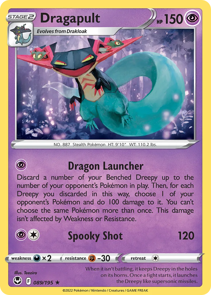 Dragapult (SIT 089) – Silver Tempest – Normal