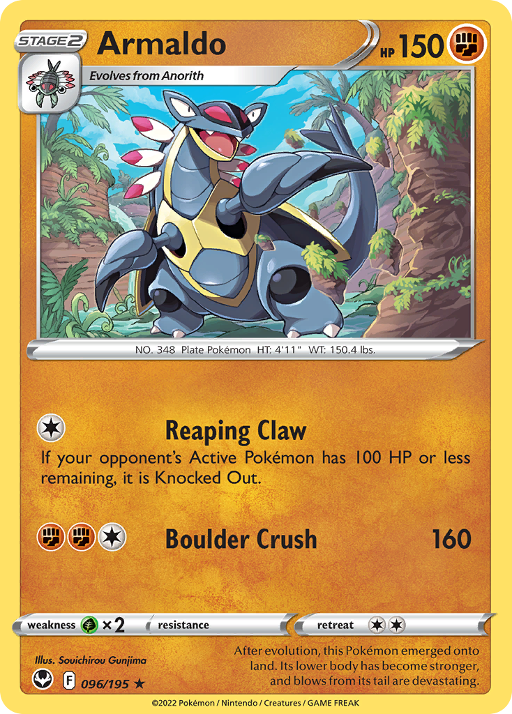 Armaldo (SIT 096) – Silver Tempest – Normal