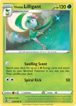 Hisuian Lilligant – Silver Tempest – Normal