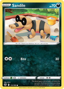Sandile – Silver Tempest – Reverse Holo