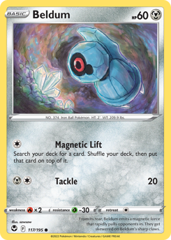 Beldum – Silver Tempest – Normal