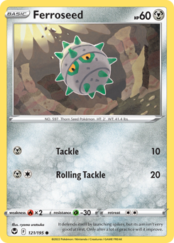 Ferroseed – Silver Tempest – Reverse Holo