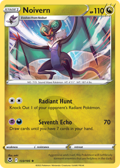 Noivern – Silver Tempest – Reverse Holo