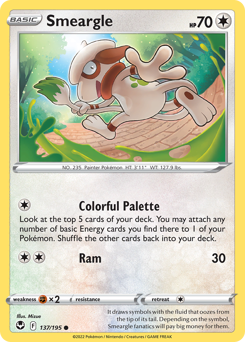 Smeargle – Silver Tempest – Normal