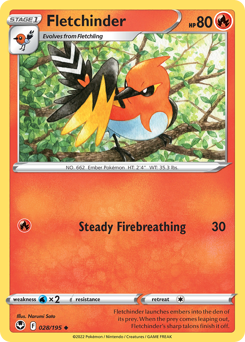 Fletchinder – Silver Tempest – Normal