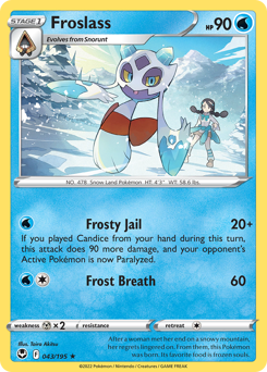 Froslass – Silver Tempest – Normal