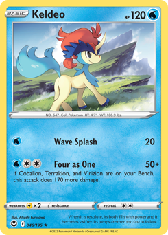 Keldeo – Silver Tempest – Normal