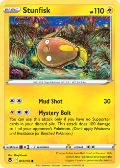 Stunfisk – Silver Tempest – Reverse Holo