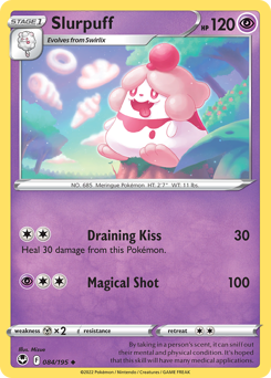 Slurpuff – Silver Tempest – Normal