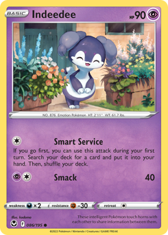 Indeedee – Silver Tempest – Normal