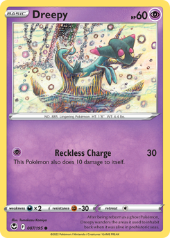 Dreepy – Silver Tempest – Reverse Holo