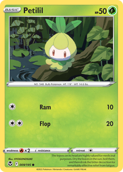 Petilil – Silver Tempest – Normal
