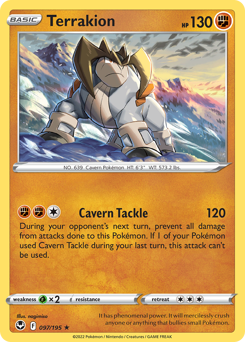 Terrakion – Silver Tempest – Normal