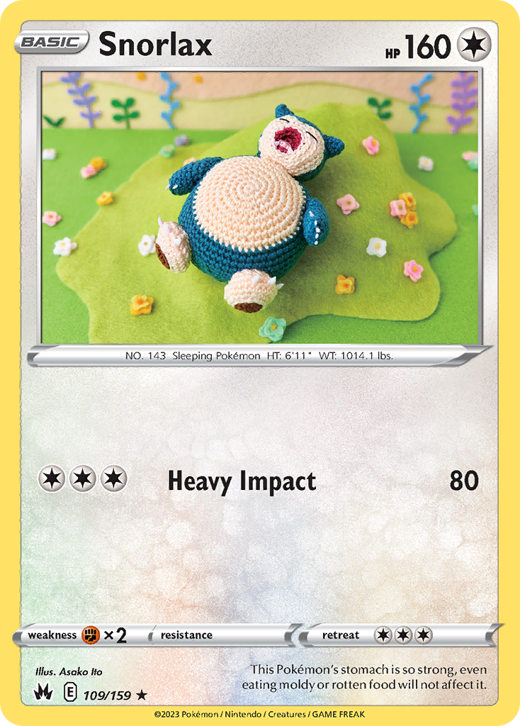 Snorlax (CRZ 109) – Crown Zenith – Normal