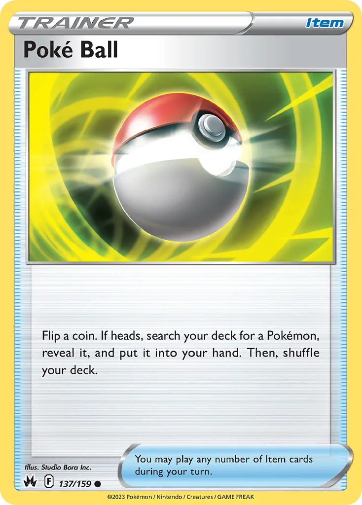 Poké Ball (CRZ 137) – Crown Zenith – Normal