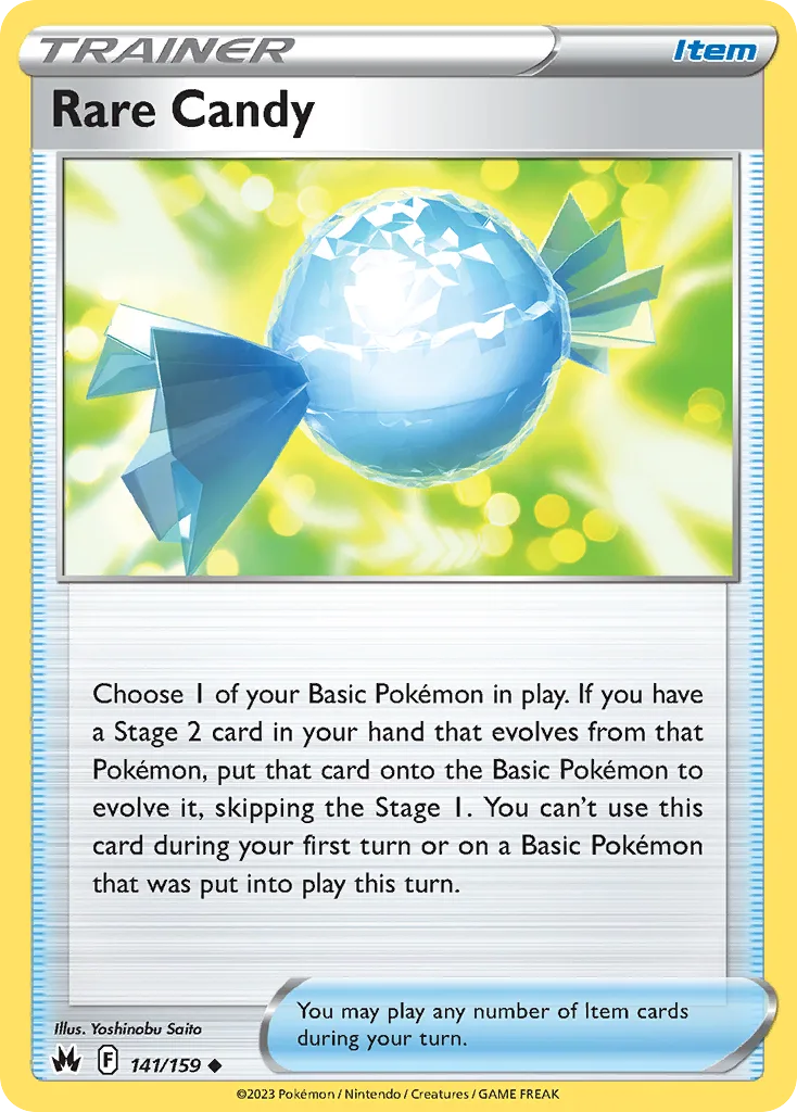 Rare Candy (CRZ 141) – Crown Zenith – Normal