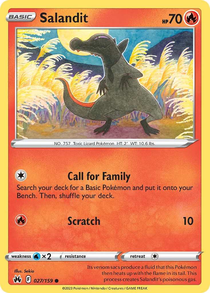 Salandit (CRZ 027) – Crown Zenith – Normal