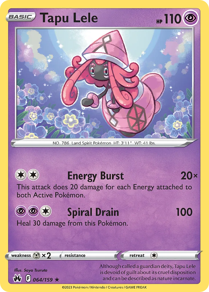 Tapu Lele (CRZ 064) – Crown Zenith – Normal