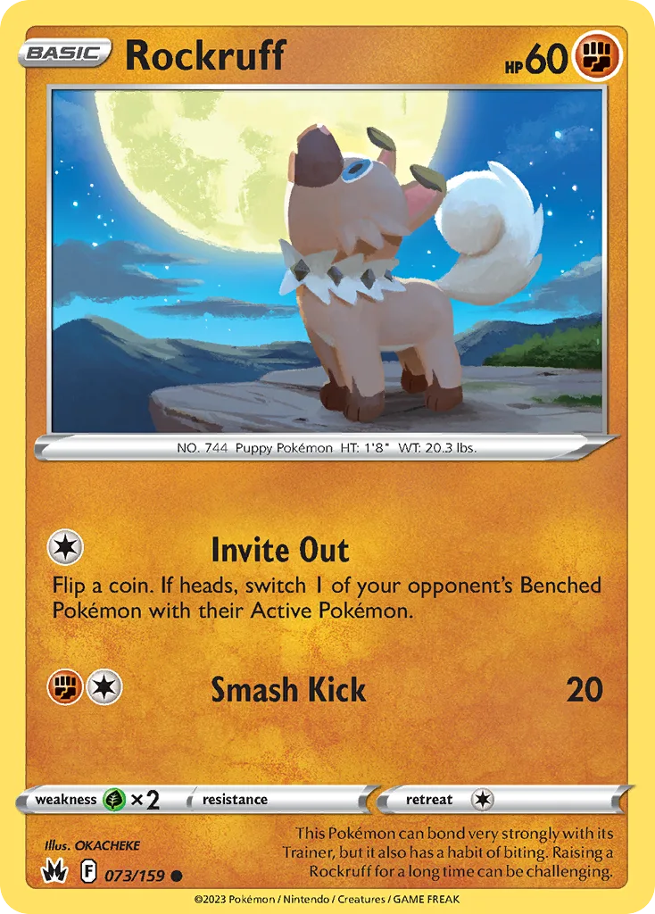 Rockruff (CRZ 073) – Crown Zenith – Normal