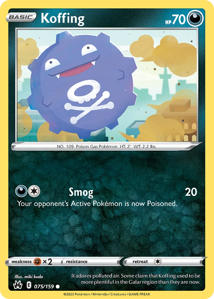 Koffing (CRZ 075) – Crown Zenith – Normal