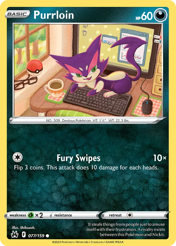 Purrloin (CRZ 077) – Crown Zenith – Normal