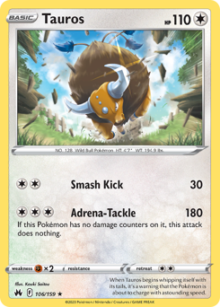 Tauros – Crown Zenith – Normal