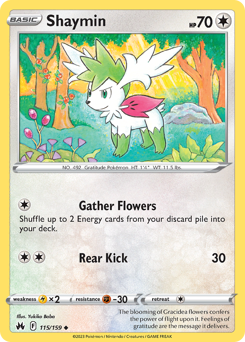 Shaymin – Crown Zenith – Normal