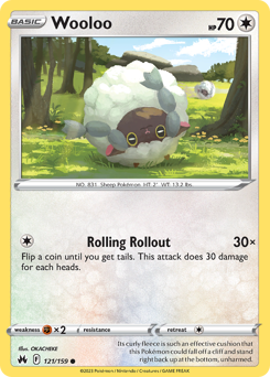 Wooloo – Crown Zenith – Normal
