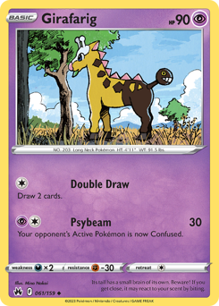 Girafarig – Crown Zenith – Normal