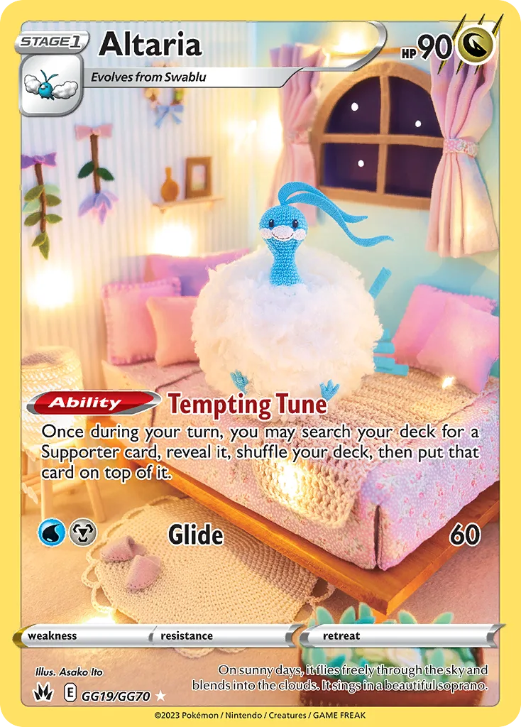 Altaria (CRZ GG19) – Crown Zenith Galarian Gallery – Normal