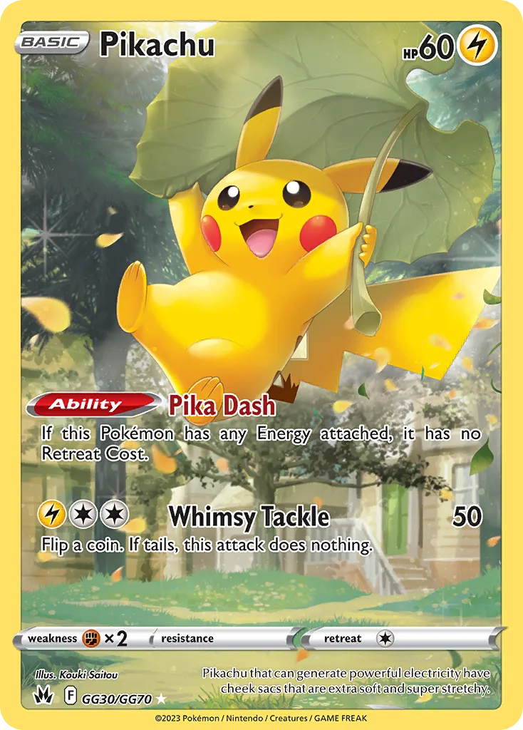 Pikachu (CRZ GG30) – Crown Zenith Galarian Gallery – Normal