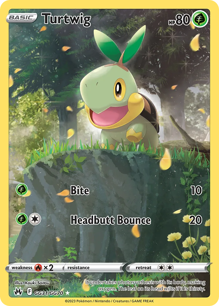 Turtwig (CRZ GG31) – Crown Zenith Galarian Gallery – Normal