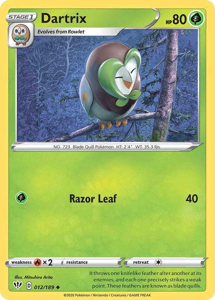 Dartrix (DAA 012) – Darkness Ablaze – Normal