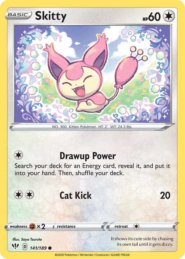 Skitty (DAA 141) – Darkness Ablaze – Normal