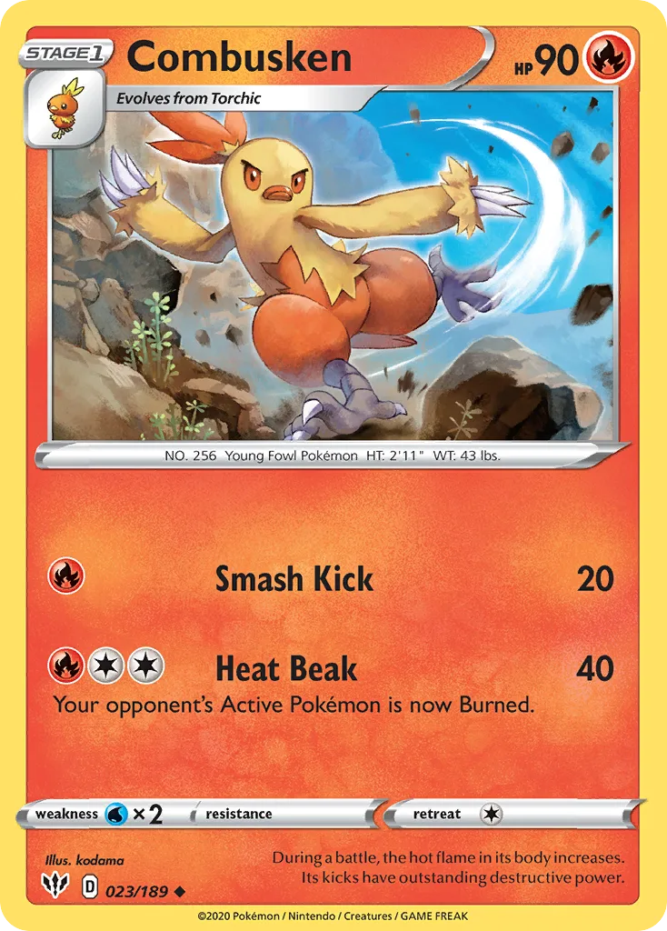 Combusken (DAA 023) – Darkness Ablaze – Normal