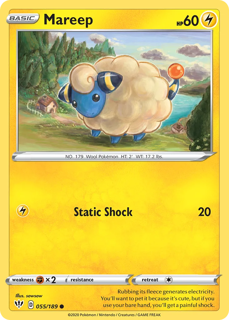 Mareep (DAA 055) – Darkness Ablaze – Normal