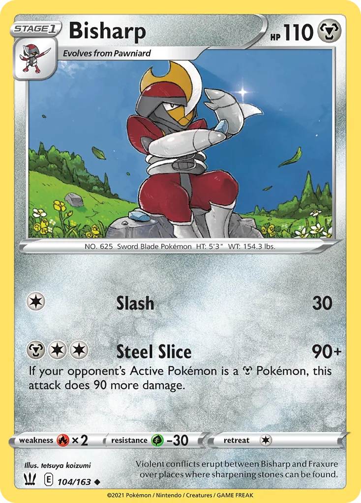 Bisharp (BST 104) – Battle Styles – Normal