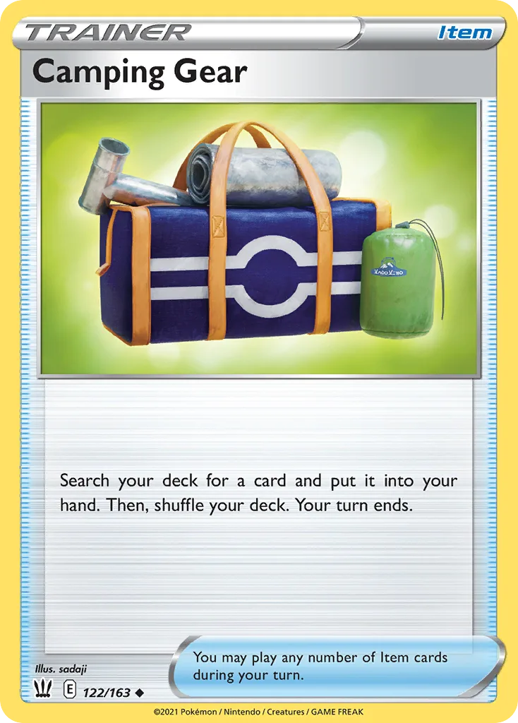 Camping Gear (BST 122) – Battle Styles – Normal