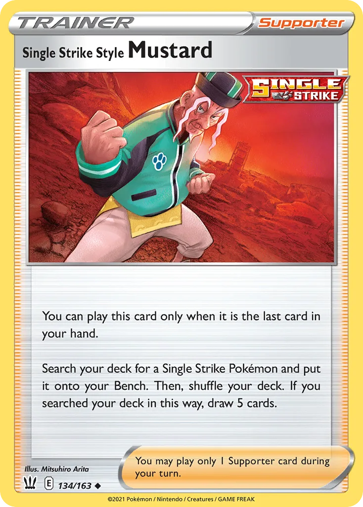 Single Strike Style Mustard (BST 134) – Battle Styles – Normal