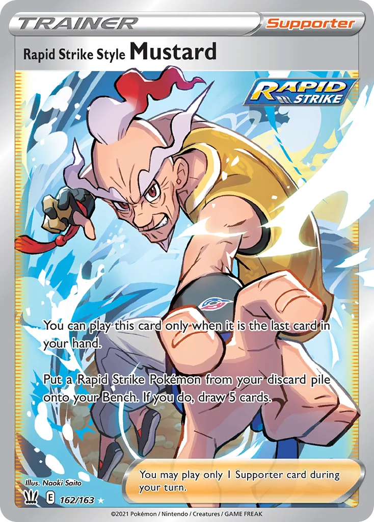Rapid Strike Style Mustard (BST 162) – Battle Styles – Normal